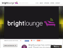 Tablet Screenshot of brightlounge.tv